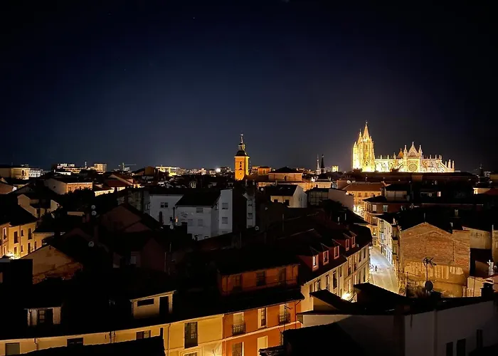 Appartement The View - Reformado Con Vistas A La Catedral - Leonapartamentos *